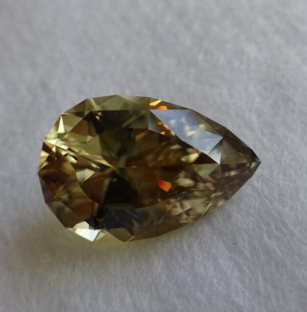 7.10 cts. Zultanite® Pear Shape 15.9x10.4mm - Image 5